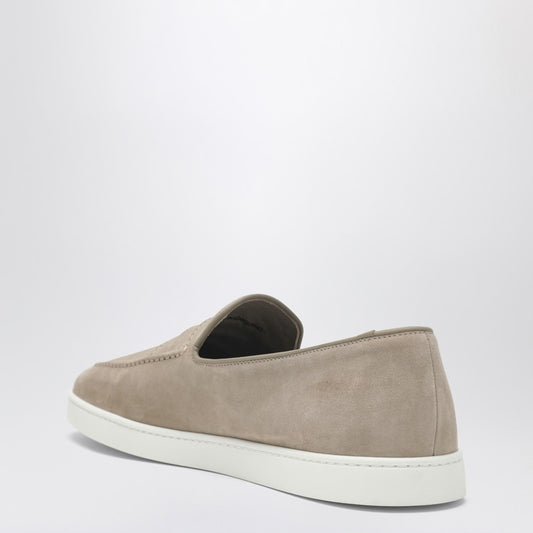 Peebles loafer in desert-colored suede