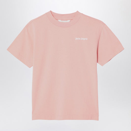 Set of three cotton T-shirts with logo