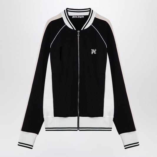 Black/White Zip Sweatshirt