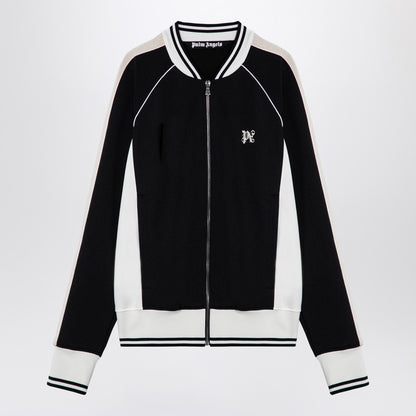 Black/White Zip Sweatshirt