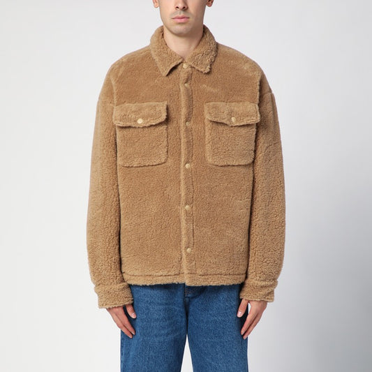 Camel Bear In Mind Overshirt