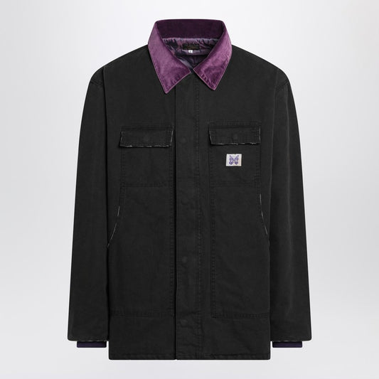 Black Lumberjack Shirt Jacket