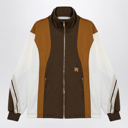 Sweatshirt Over Colour-Block Brown/Ochre