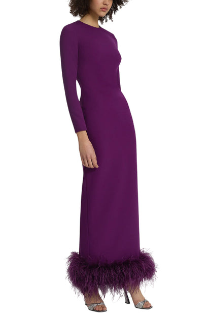 PAIGNITA CURRANT LONG DRESS