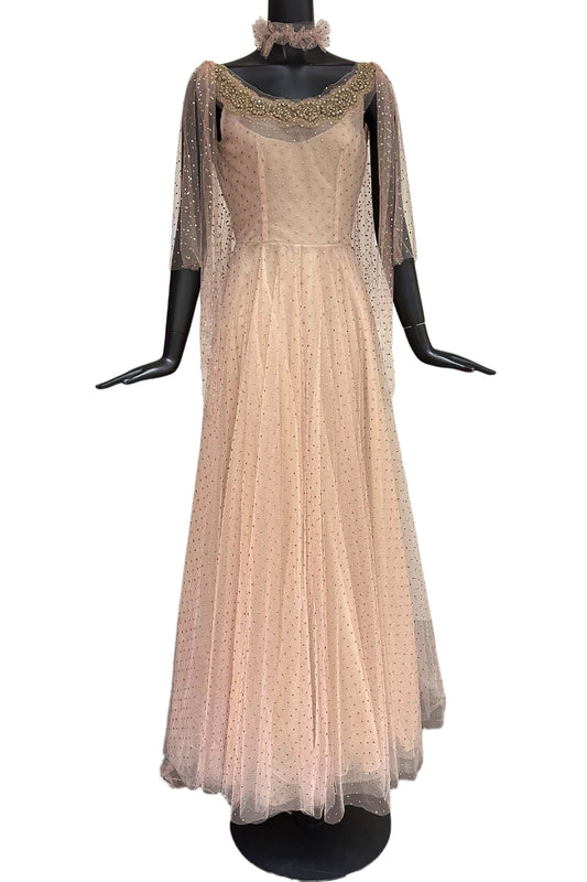 POLKADOT TULE DRESS