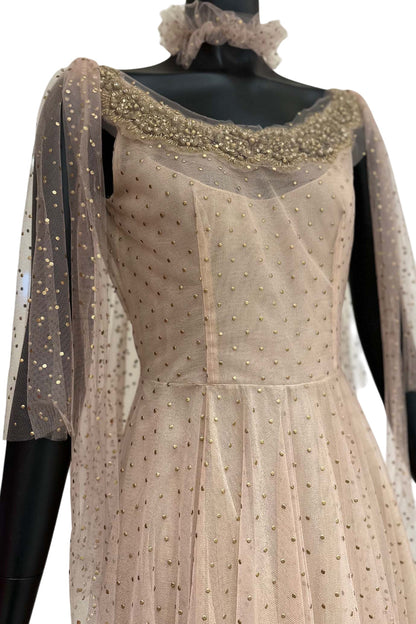 POLKADOT TULE DRESS