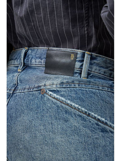 CROSSOVER CROP DENIM PANTS