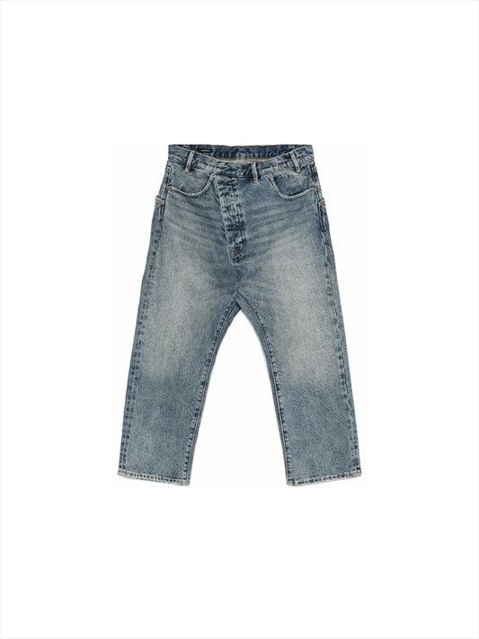 CROSSOVER CROP DENIM PANTS