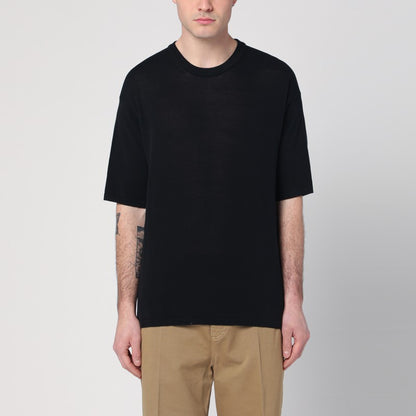 Black Sweater In Cotton