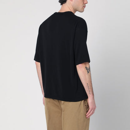 Black Sweater In Cotton