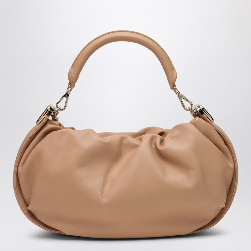 Viv'' Choc Royal Desert Leather Hobo Bag
