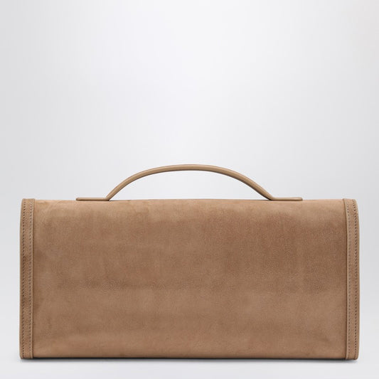 Belle Vivier Clutch in suede