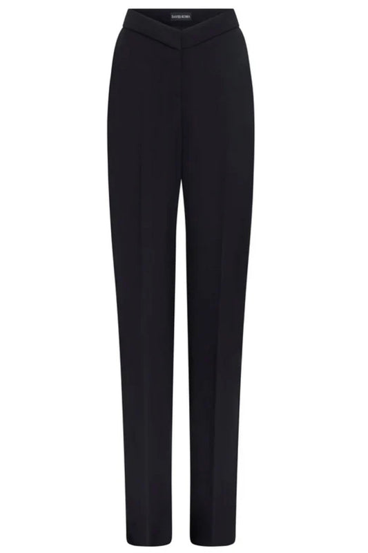 STRAIGHT LEG TAILORED TROUSERS