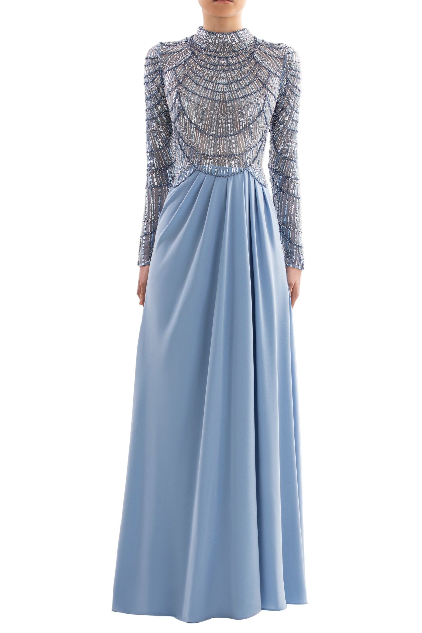 beaded dressrtwfw24-13blue34