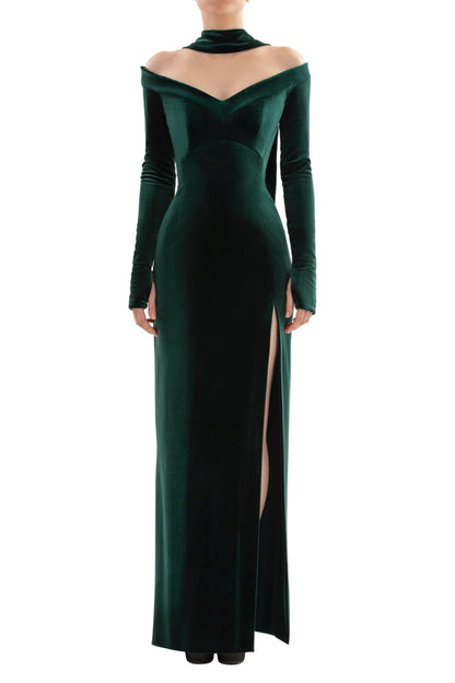 velvet-long-fitted-dress-rtwfw24-2