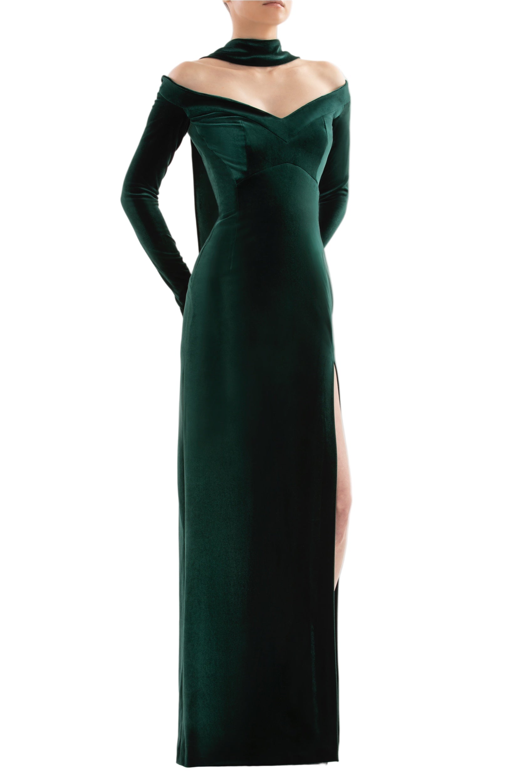velvet-long-fitted-dress-rtwfw24-5