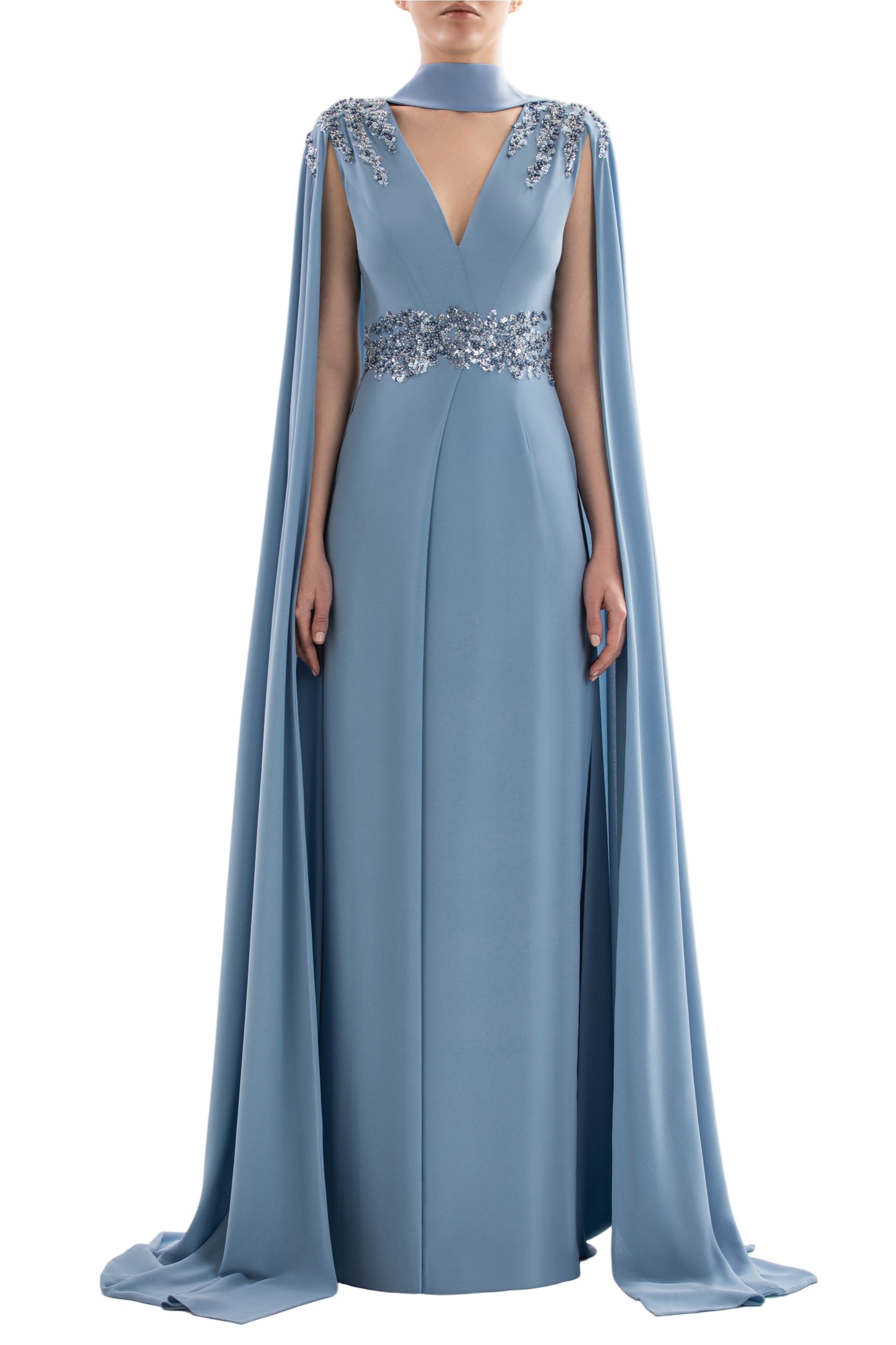 crepe-dress-with-cape-rtwfw24-1