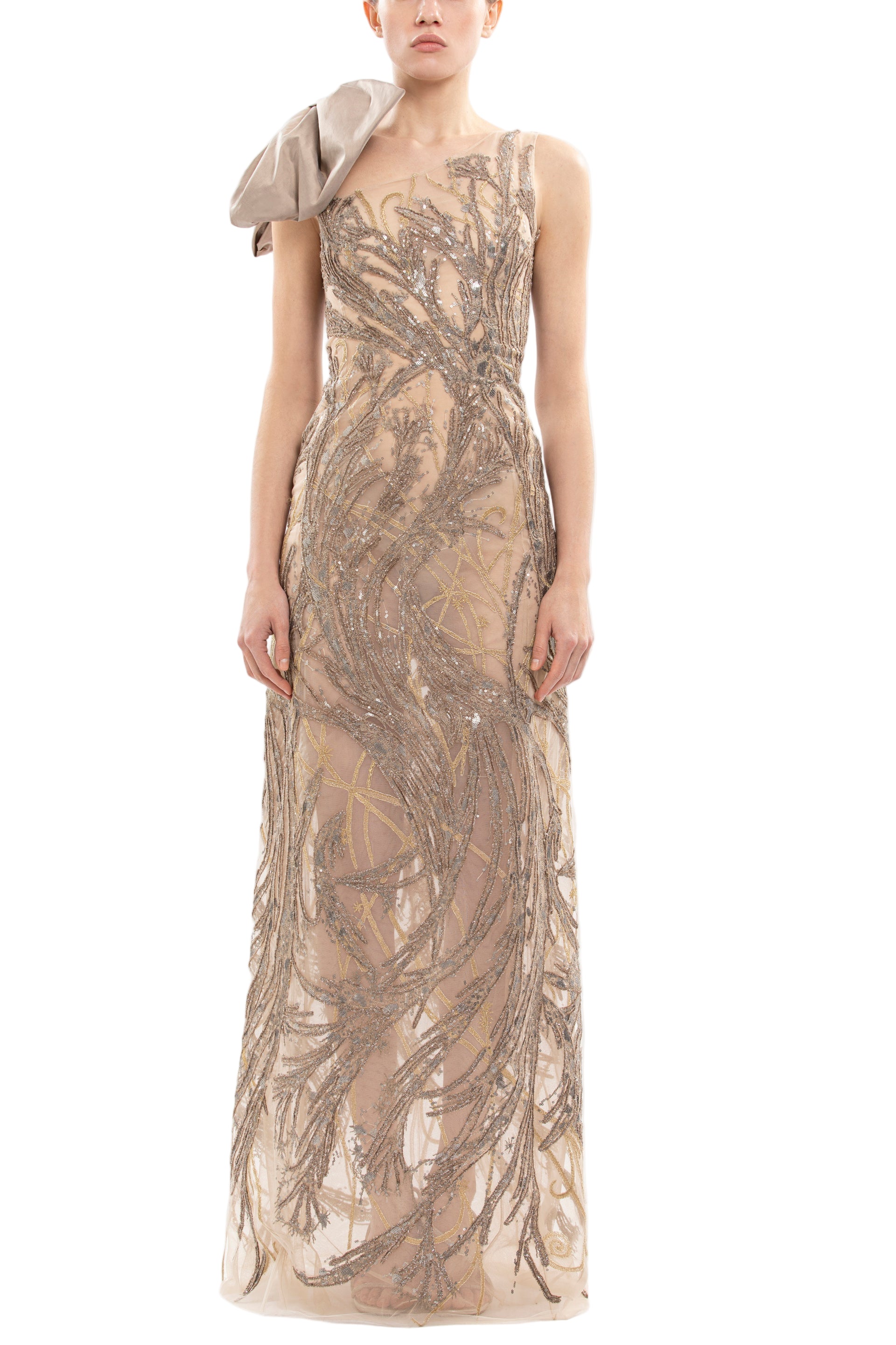 asymmetrical embroidered dress with bowrtwfw25-60lookbook-1
