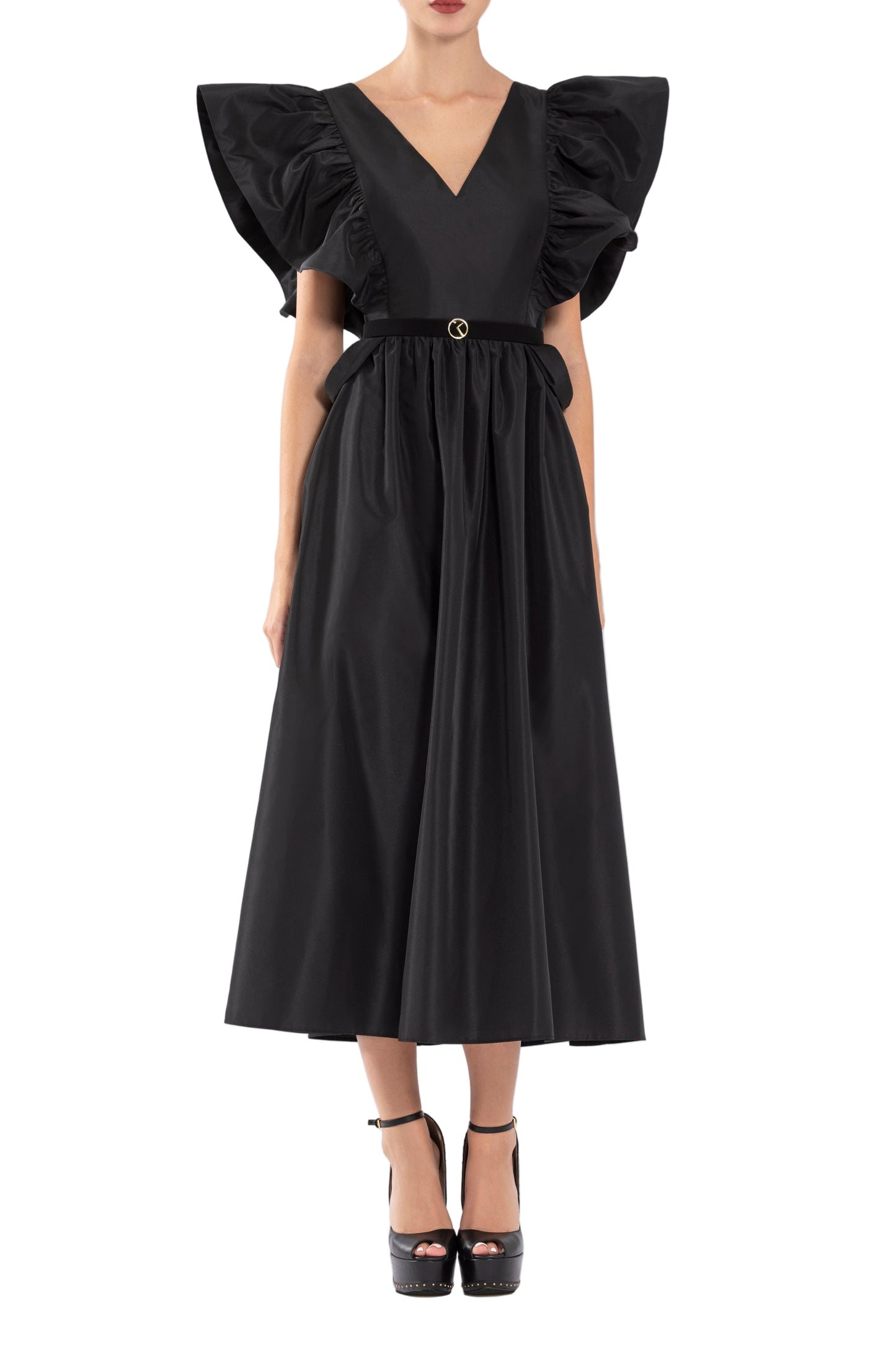 taffeta-dress-with-gathered-sleeves-rtwss24-2