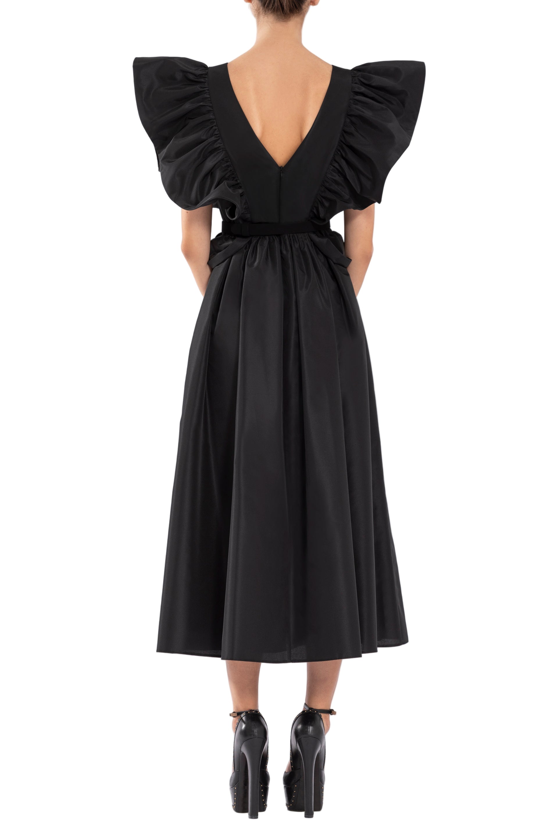 taffeta-dress-with-gathered-sleeves-rtwss24-4