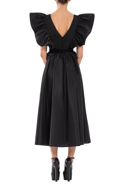 taffeta-dress-with-gathered-sleeves-rtwss24-4