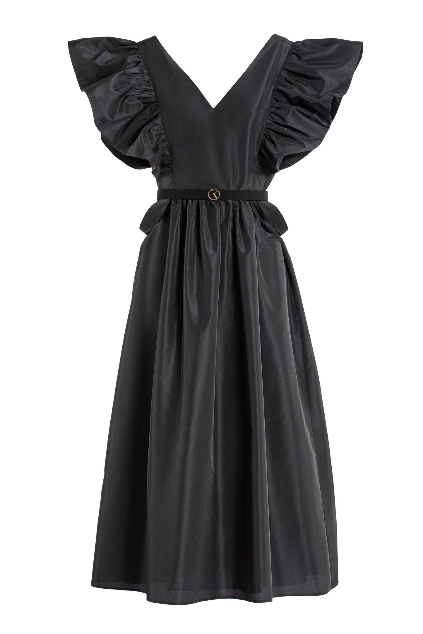 taffeta-dress-with-gathered-sleeves-rtwss24-3
