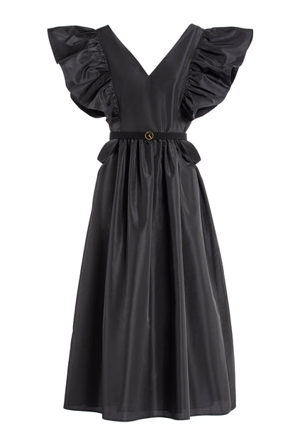taffeta-dress-with-gathered-sleeves-rtwss24-3