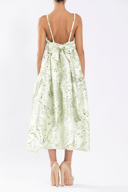 mikado-a-line-dress-with-dotted-floral-print-rtwss24-3
