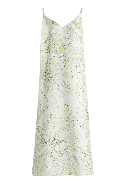 mikado-a-line-dress-with-dotted-floral-print-rtwss24-2