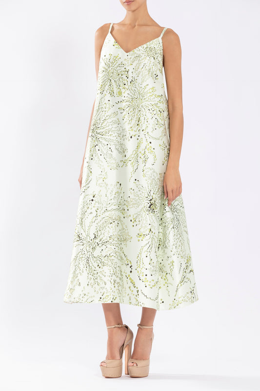 mikado-a-line-dress-with-dotted-floral-print-rtwss24-1