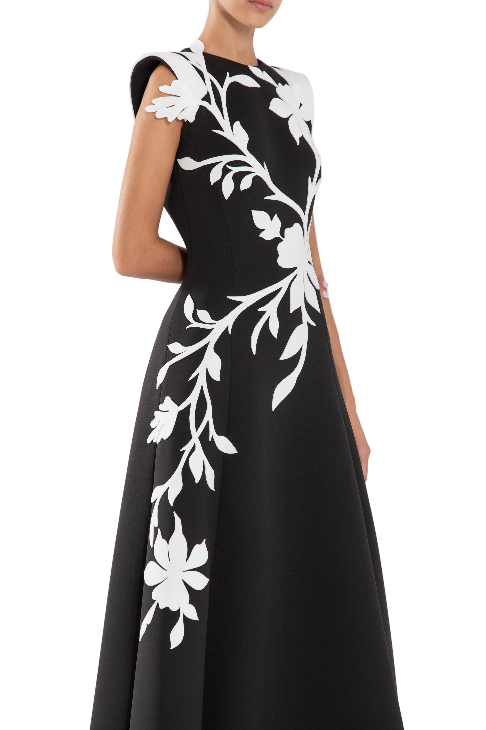 neoprene-dress-with-floral--embroidery-rtwss24-5