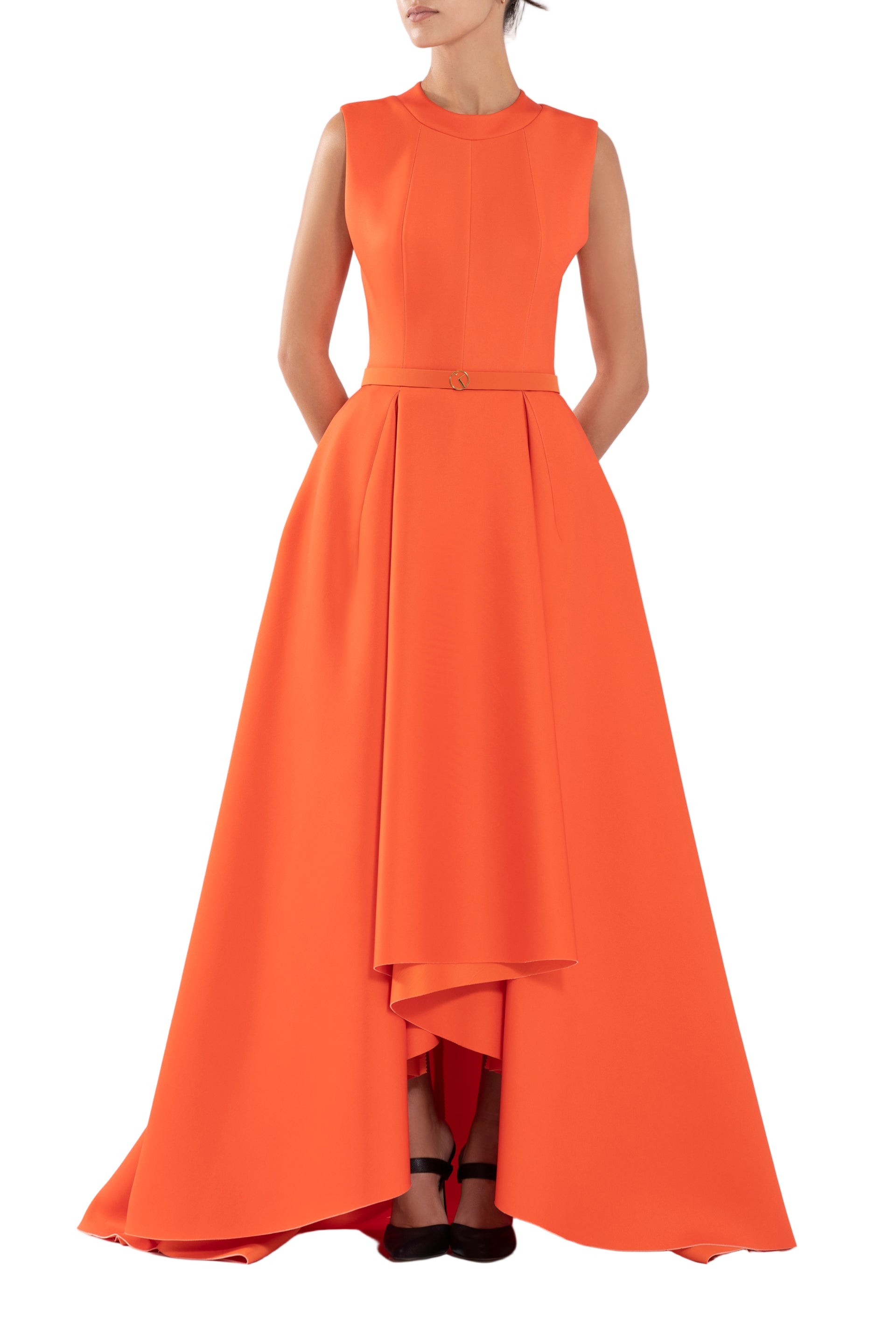 neoprene-dress-with-high-low-skirt-rtwss24-1