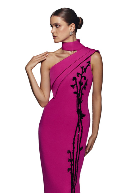 crepe,-off-shoulder-dress-with-beading-rtwss24-2