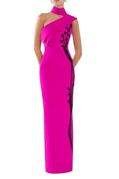 crepe,-off-shoulder-dress-with-beading-rtwss24-1