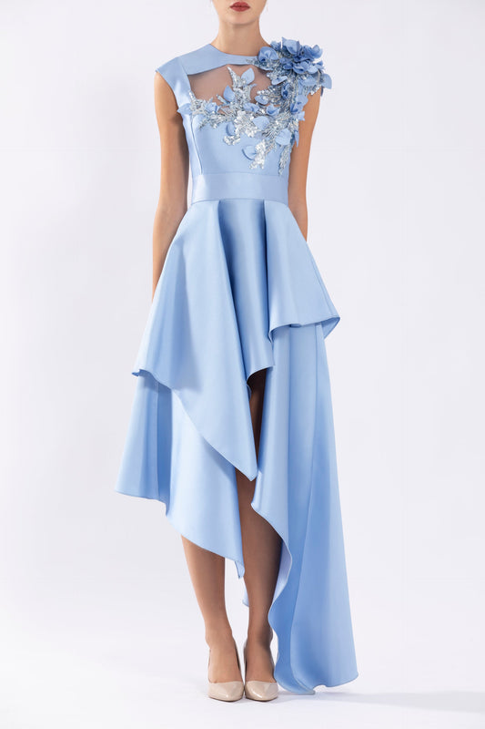mikado,-asymmetrical-dress-with-matching-floral-beading-rtwss24-1