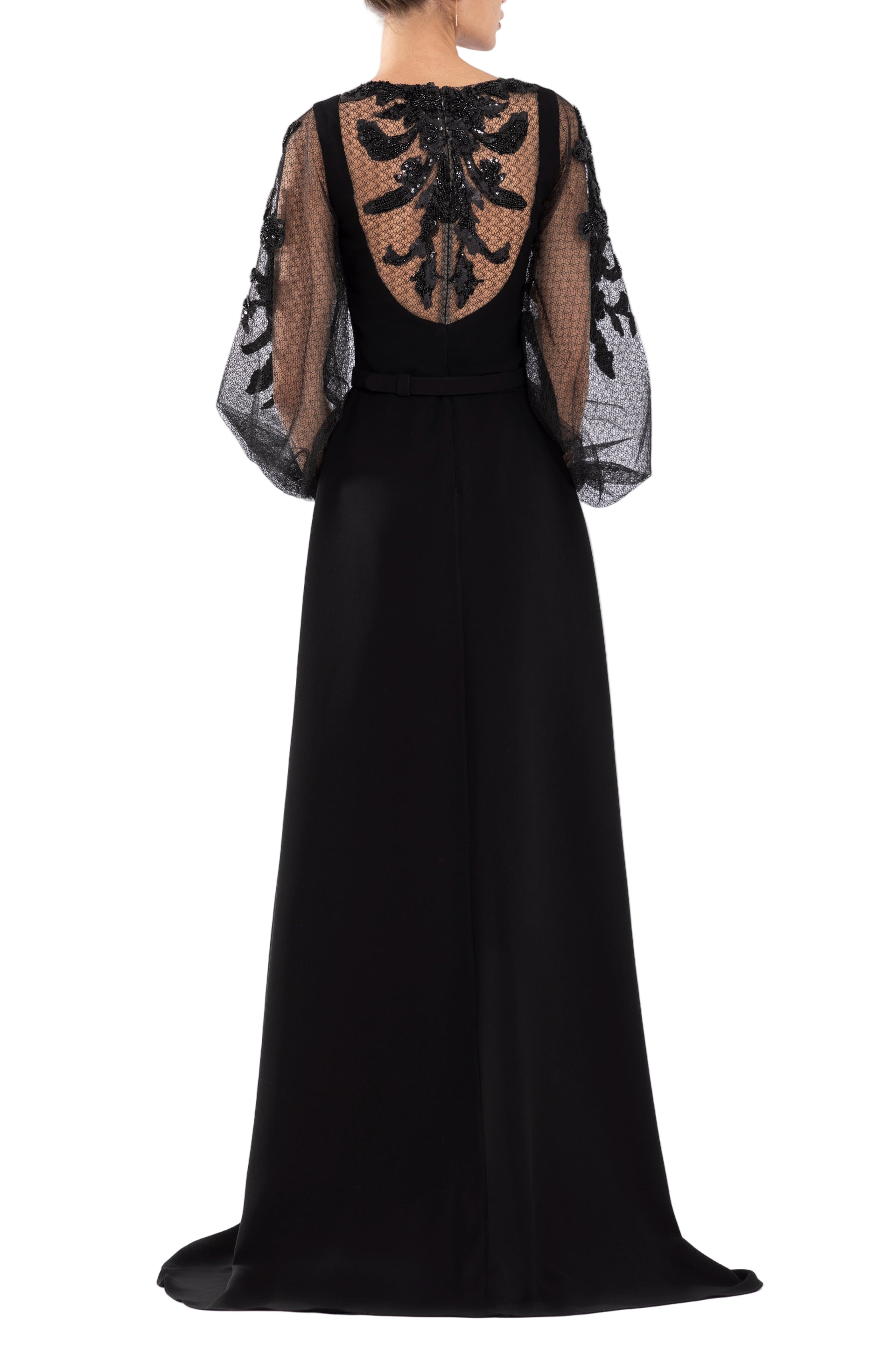 crepe-dress-with-envelope-skirt-and-a-beaded-top-and-sleeves-rtwss24-4