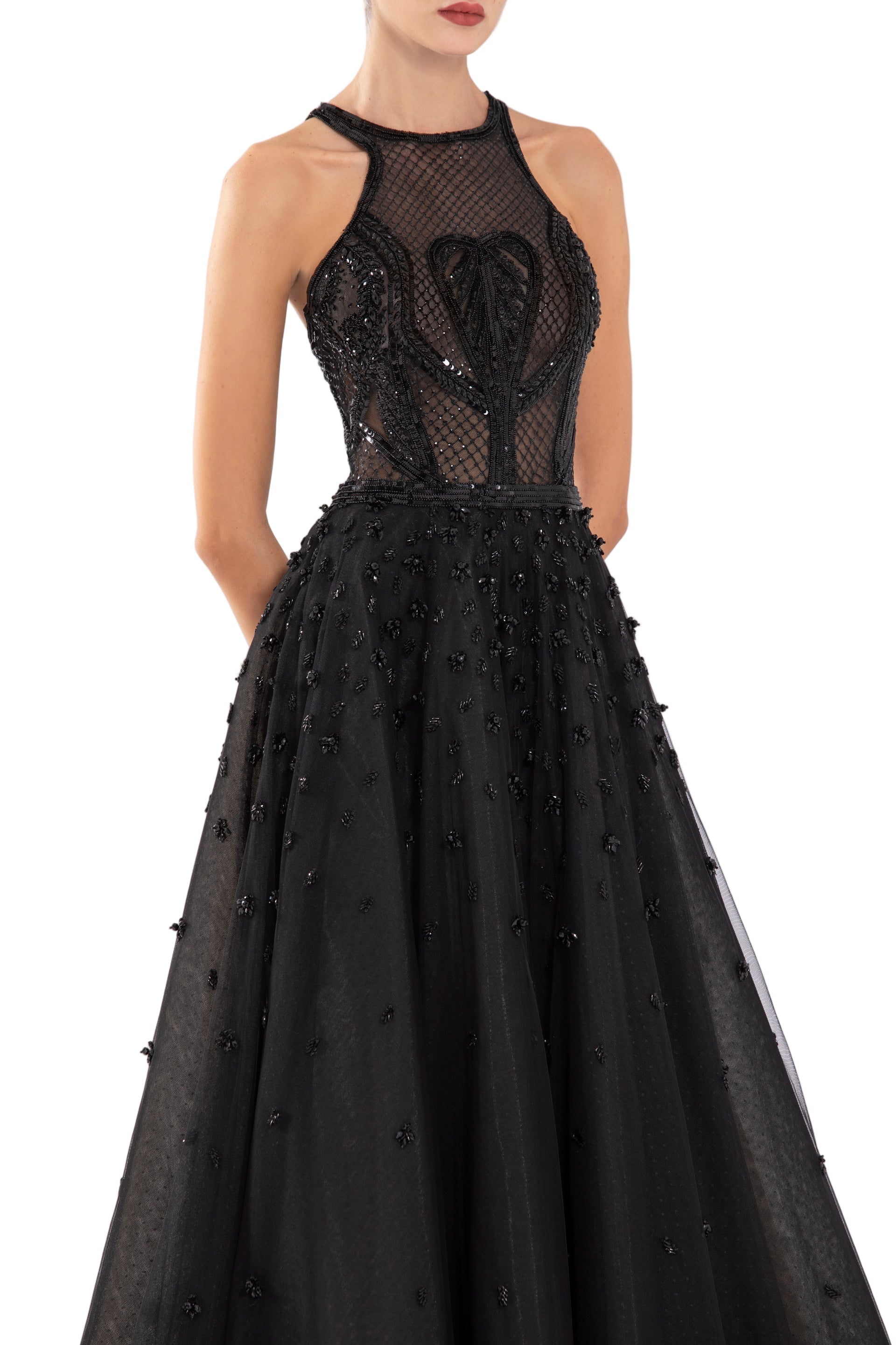 tulle-beaded-dress-with-halter-neckline-rtwss24-4