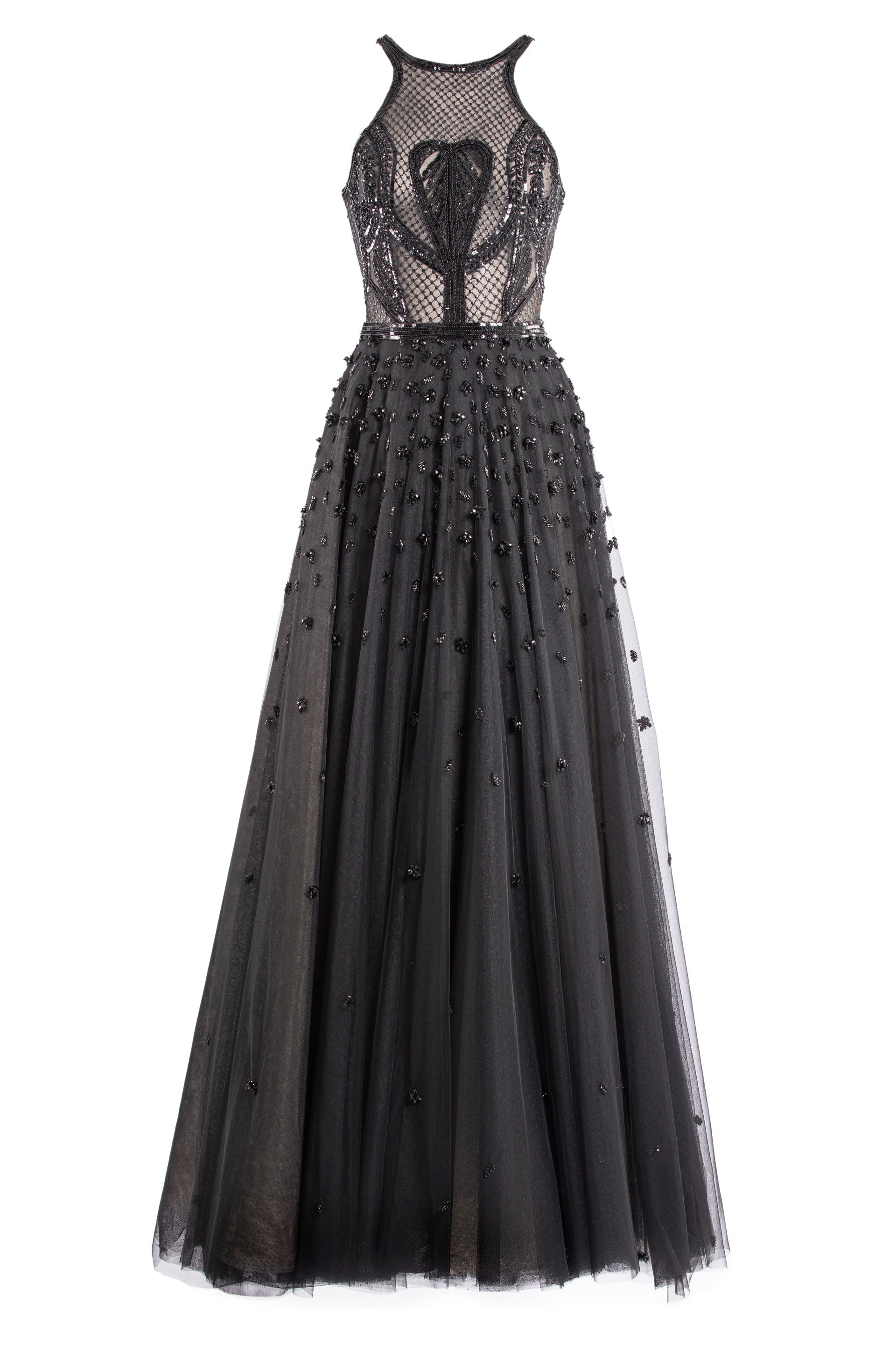 tulle-beaded-dress-with-halter-neckline-rtwss24-2