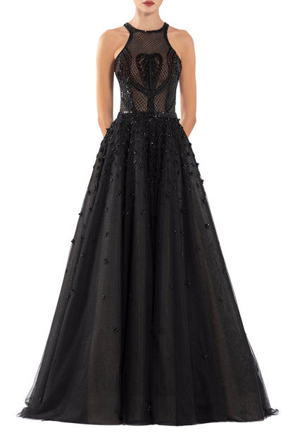 tulle-beaded-dress-with-halter-neckline-rtwss24-1