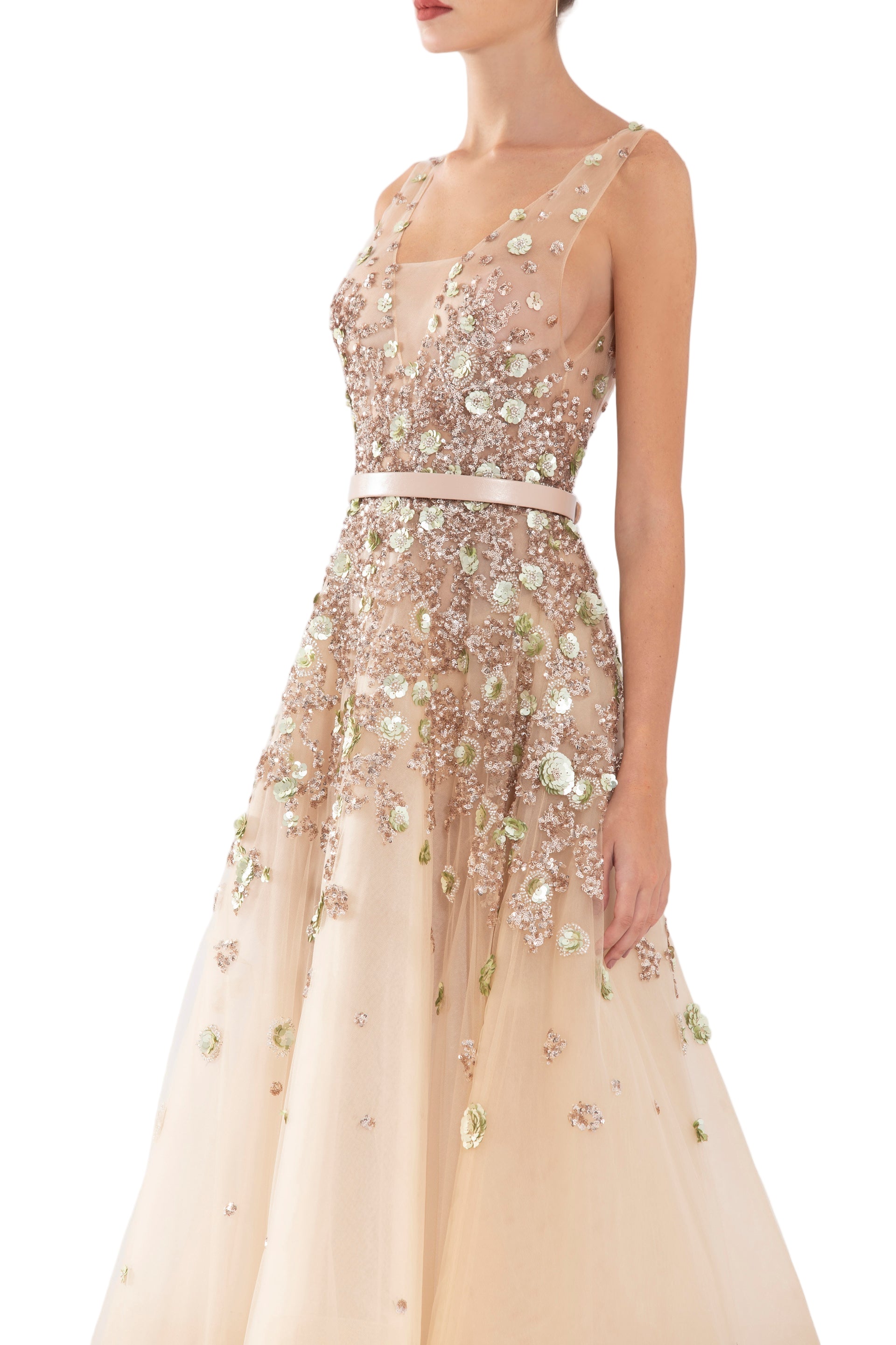tulle,-ankle-length-dress-with-dotted-beading-rtwss24-4