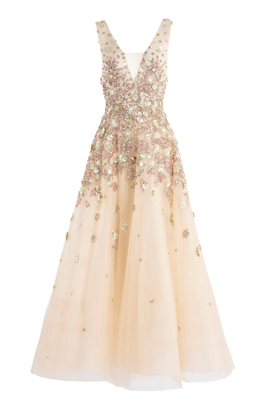 tulle,-ankle-length-dress-with-dotted-beading-rtwss24-2
