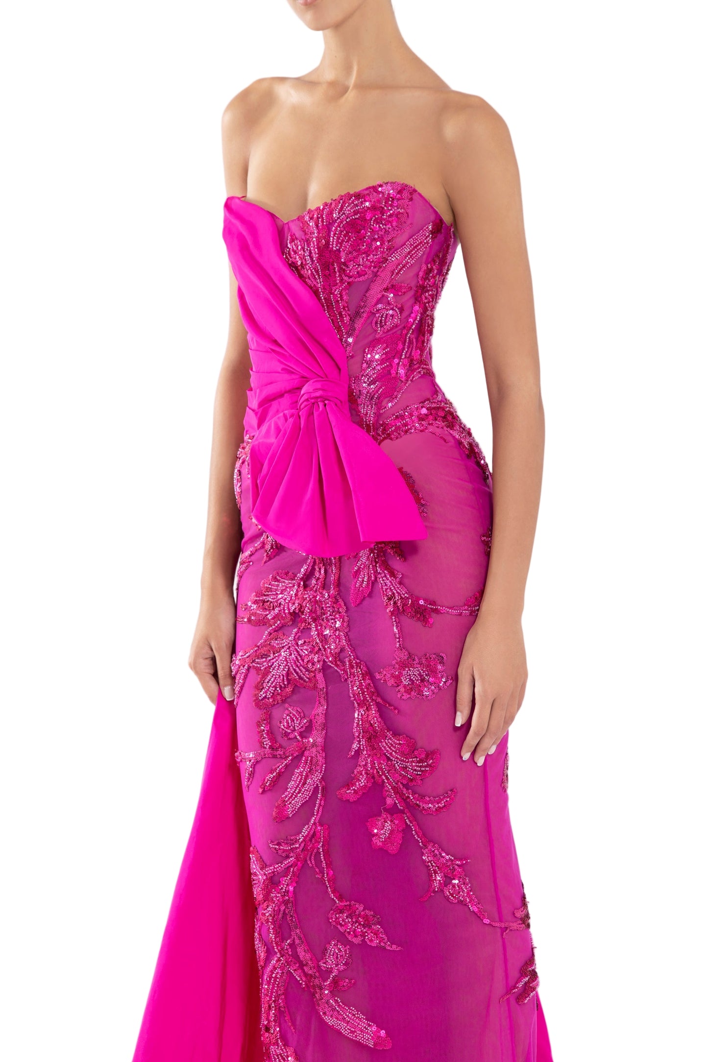 tulle-strapless,-beaded-dress-with-a-taffeta-draping-and-tail-rtwss24-5