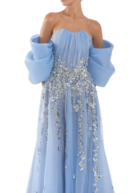 organza-dress-with-dotted-beading-and-pleated-of-shoulder-sleeves-rtwss24-5