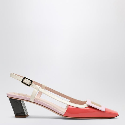 Belle Vivier Patent Leather Slingback