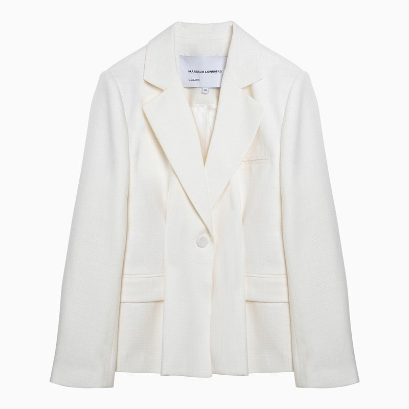 White Ryder single-breasted jacket in wool blend