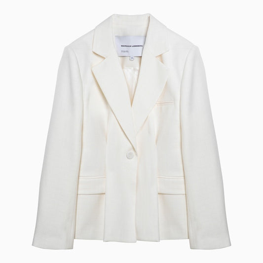 White Ryder single-breasted jacket in wool blend
