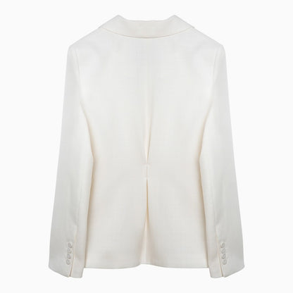 White Ryder single-breasted jacket in wool blend