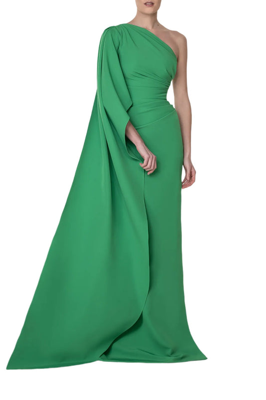 ALBA ONE SHOULDER GOWN