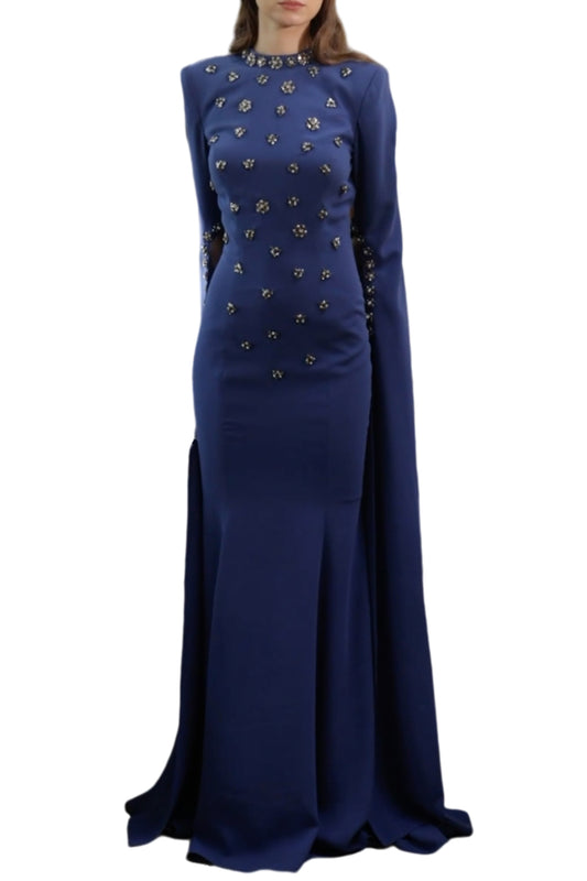 ROYAL BLUE GOWN