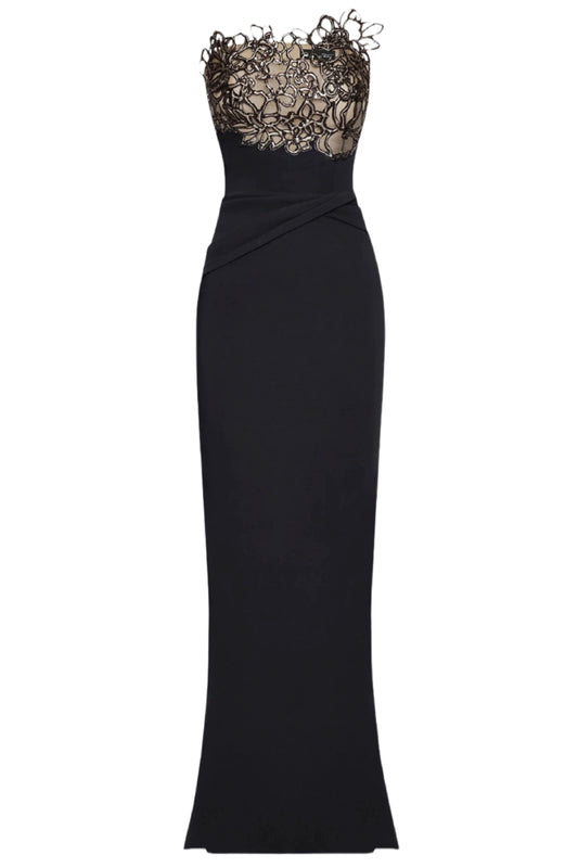 RUBBER LACE CADY GOWN